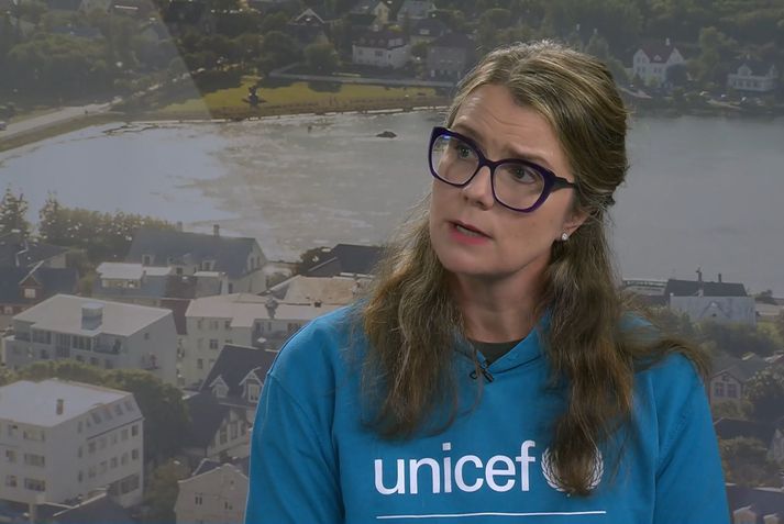 Birna Þórarinsdóttir, framkvæmdastjóri Unicef á Íslandi. 