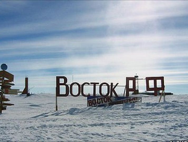 Vostok stöðin.