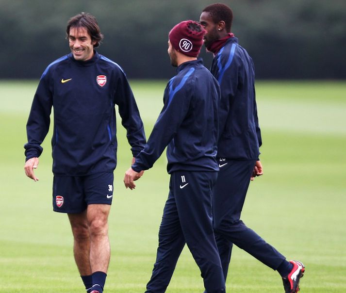 Pires hefur skemmt sér vel á æfingum með Arsenal.