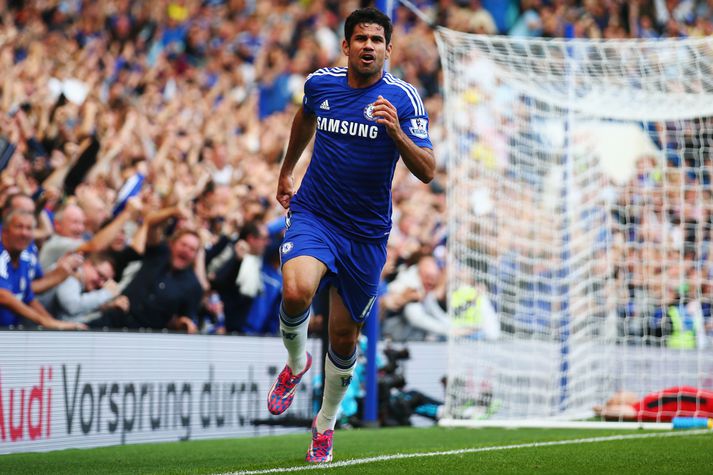 Diego Costa hefur farið vel af stað með Chelsea.