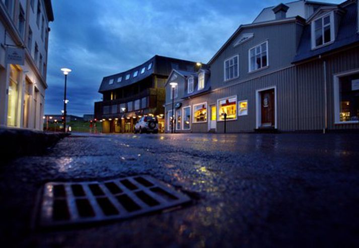 Hafnarstræti. Mynd úr safni.