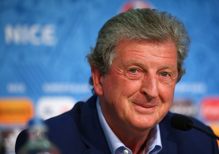 Roy Hodgson er án starfs eftir tapið í gær.