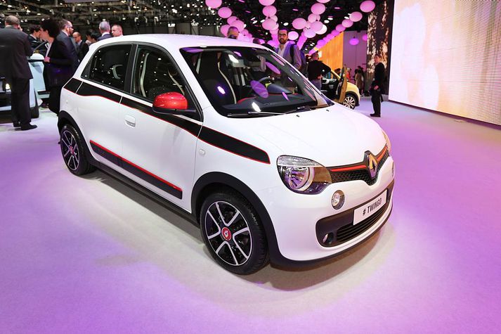 Renault Twingo á bílasýningunni í Genf.