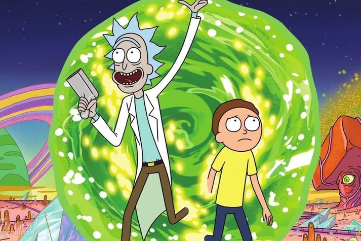 Afinn Rick og afabarnið Morty lenda reglulega í ótrúlegustu ævintýrum.