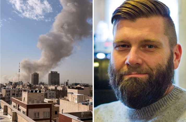 Erlingur Erlingsson hernaðarsagnfræðingur ræddi árásir Bandaríkjanna og Ísrael á Íran í hádegisfréttum Bylgjunnar í dag.