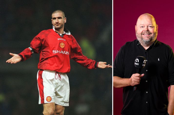Cantona var einfaldlega kóngurinn. Henry Birgir fær enn gæsahúð þegar hann hugsar til marksins fræga.