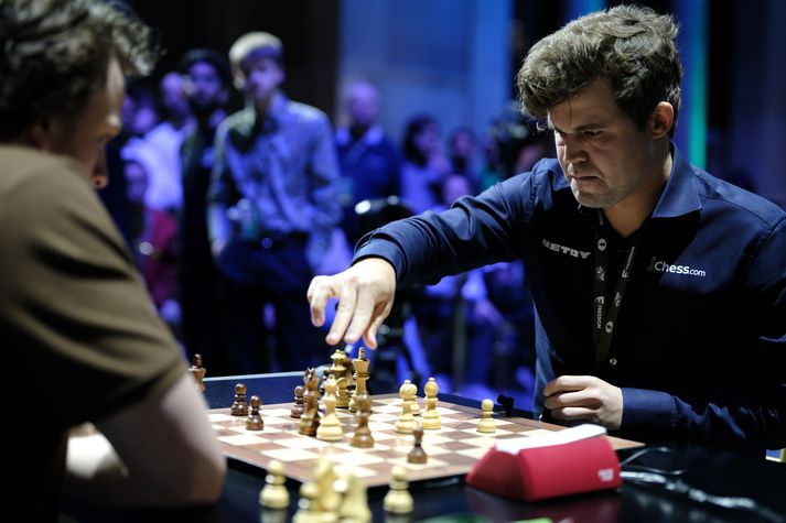 Magnus Carlsen er margfaldur heimsmeistari í skák og gott gengi hans á mikinn þátt í miklum skákáhuga Norðmanna.