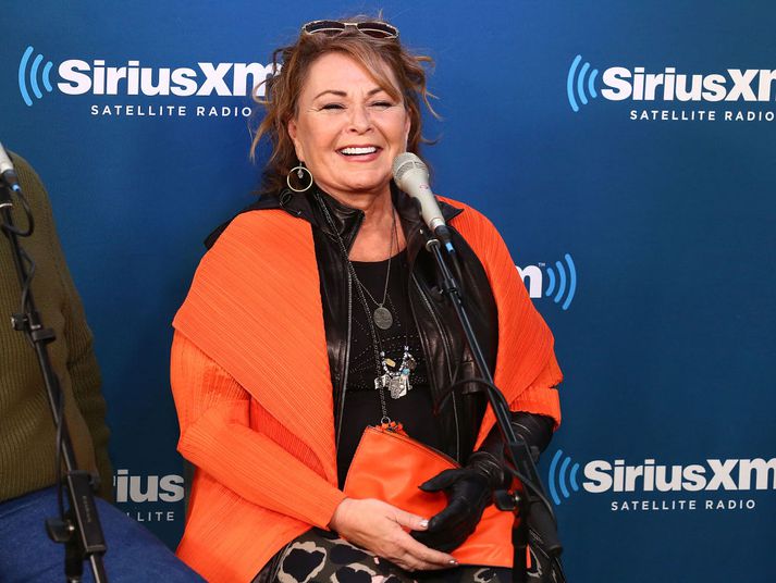 Roseanne Barr tísti svívirðingum um að Valerie Jarrett, fyrrverandi ráðgjafi Barack Obama, væri api.