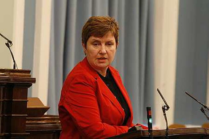 Arnbjörg Sveinsdóttir, þingflokksformaður Sjálfstæðisflokksins.
