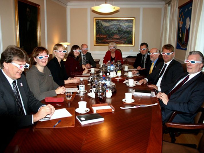 Ráðherrar ríkisstjórnarinnar settu upp kynjagleraugun í morgun