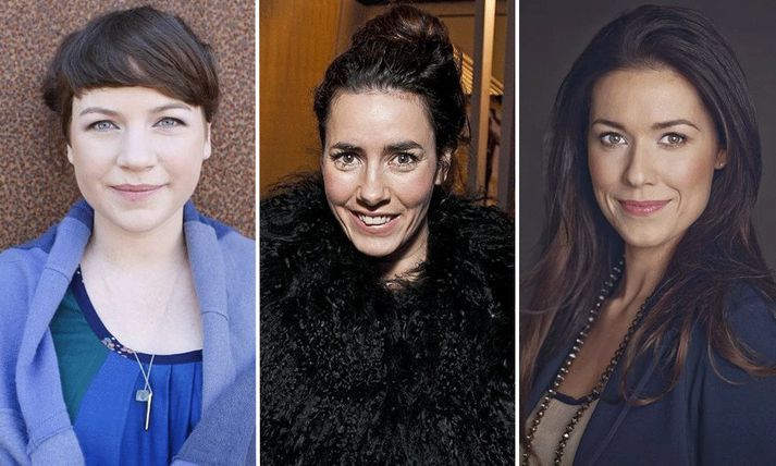 Hrefna Rósa Sætra, Rakel Garðarsdóttir og Friðrika Hjördís Geirsdóttir leggja börnunum lið ásamt rúmlega 300 konum.