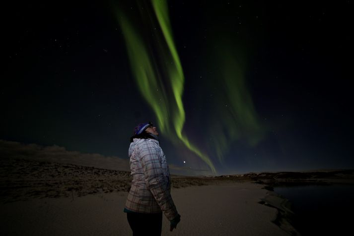 Ferðamennirnir voru agndofa.