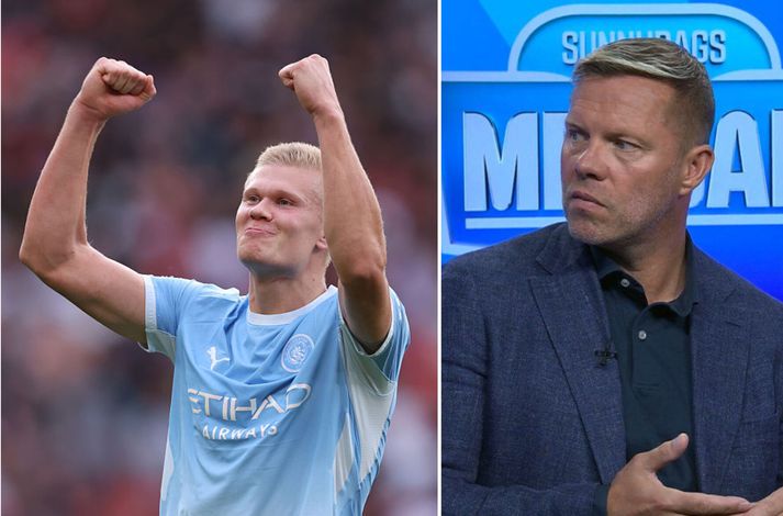 Eiður Smári Guðjohnsen segir að það er gott að aðrir leikmenn Manchester City geta skorað þegar Erling Haaland lendir á slæmum degi.