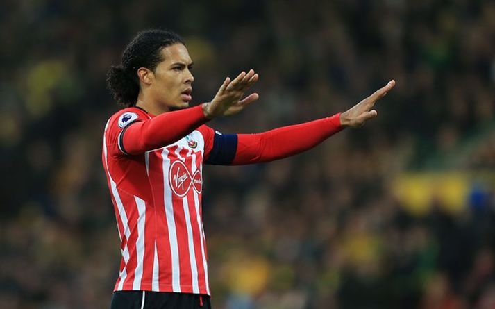 Virgil van Dijk kom til Southampton frá Celtic fyrir tveimur árum.