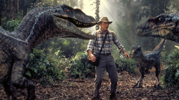 Sam Neill fór með aðalhlutverkið í fyrstu þremur Jurrasic Park.