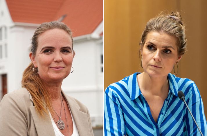 Íris og Ása Berglind ræddu málin í Sprengisandi.