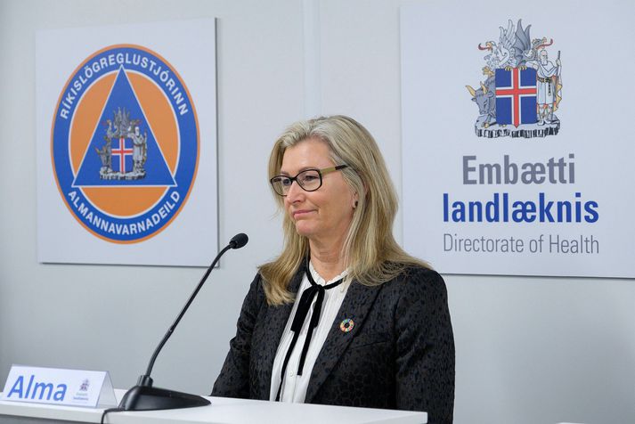 Alma Möller landlæknir.