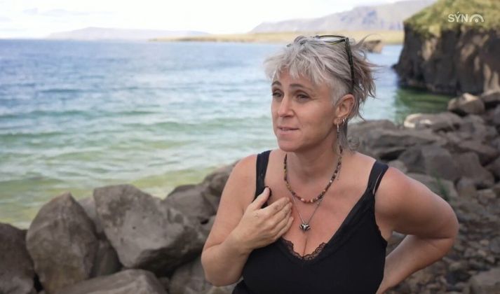 Hafdís er í dag mikið fyrir gufur þó hún hafi alls ekki verið það fyrir örfáum árum. 