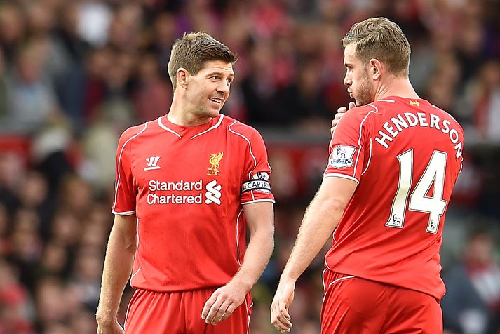 Gerrard átti magnaðan feril með Liverpool.