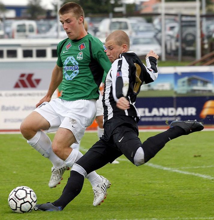 Guðmundur Kristjánsson og Óskar Örn Hauksson voru báðir valdir í landsliðið.