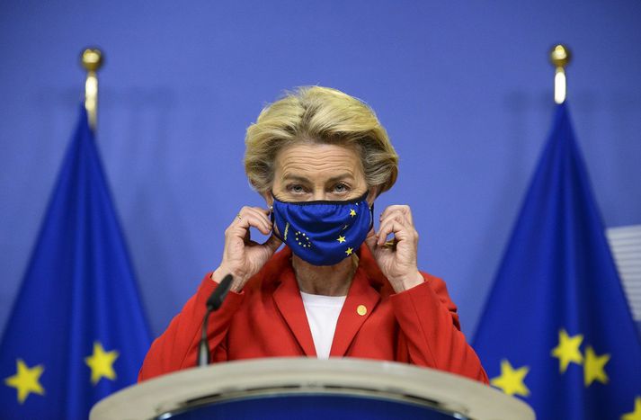 Ursula von der Leyen, forseti framkvæmdastjórnar ESB.