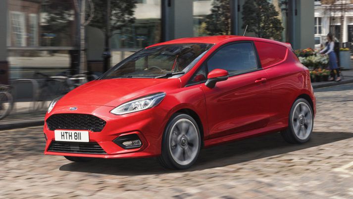 Ford Fiesta í sendibílsformi.