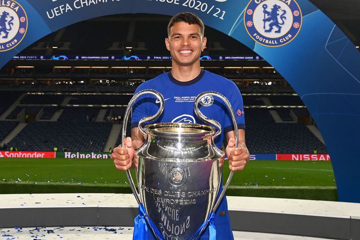 Thiago Silva vann Meistaradeildina með Chelsea sem tókst ekki í mörg ár hans hjá Paris Saint Germain.