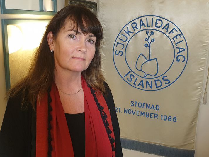 Sandra B. Franks, formaður sjúkraliðafélags Íslands.