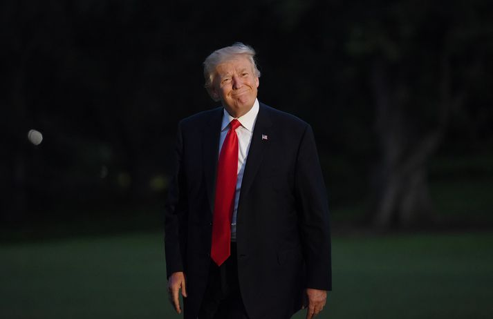 Donald Trump, forseti Bandaríkjanna.