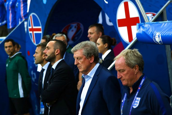 Roy Hodgson í Nice 27. júní 2016.