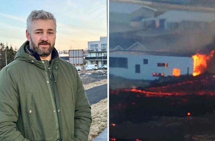 Hrannar segir atburði dagsins súrealíska. Framtíðarheimili fjölskyldunnar eru nú rústir einar. 