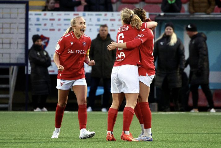 Elísa Viðarsdóttir er fyrirliði Íslandsmeistaranna.