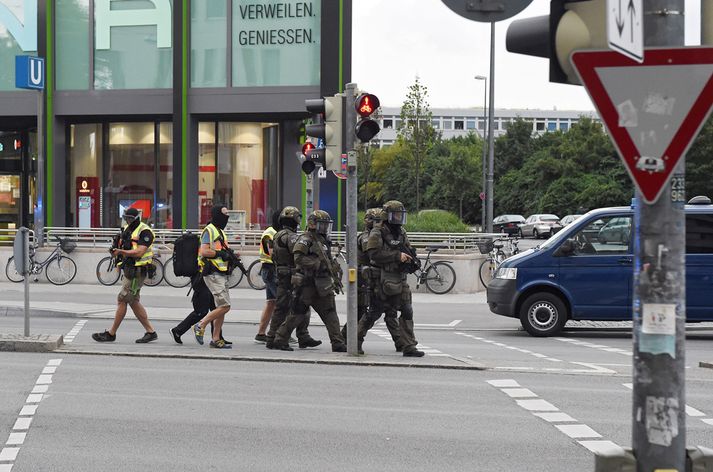 Öryggisviðbúnaður hefur verið mikill í München síðustu daga.