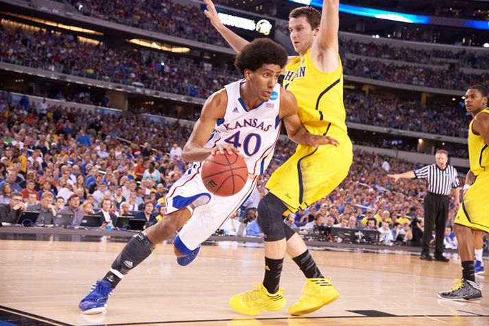 Kevin Young í leik með Kansas.