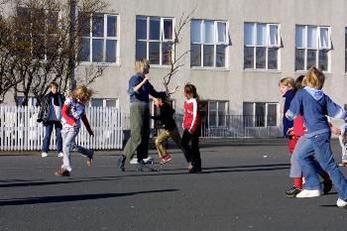 Myndin er tekin úr Melaskóla. Myndin tengist fréttinni þó ekki beint.