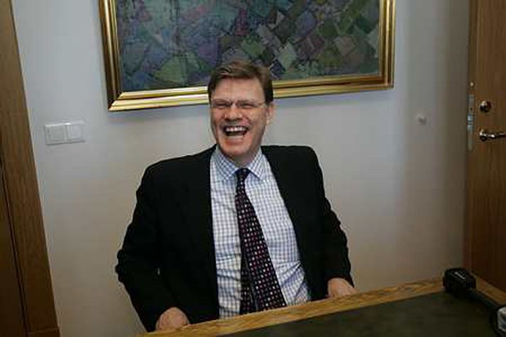 Árni Mathiesen er ekki áhyggjufullur.