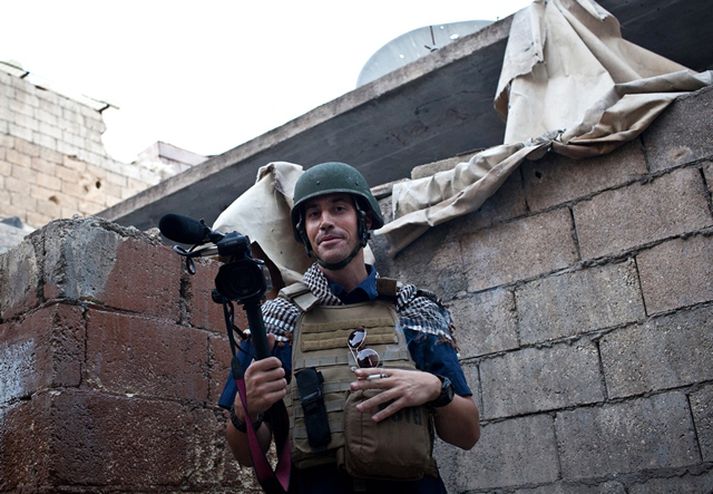 James Foley hvarf í Sýrlandi haustið 2012.