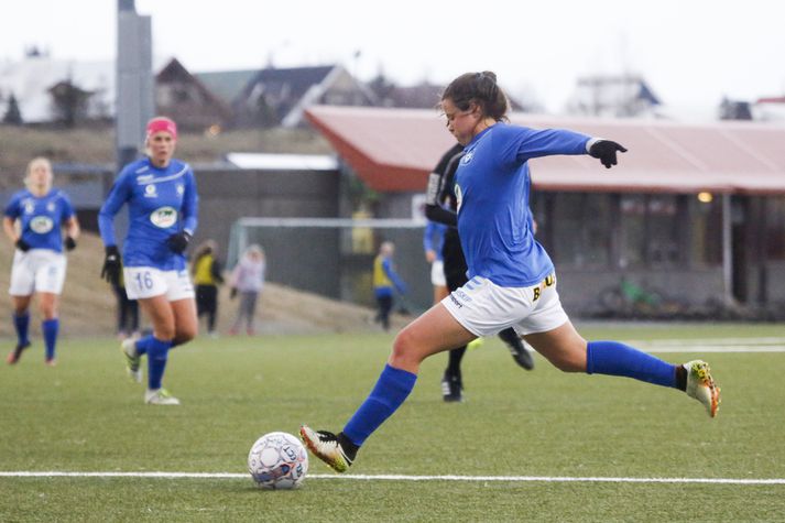 Guðmunda Brynja Óladóttir hefur átt fínt sumar með Stjörnunni