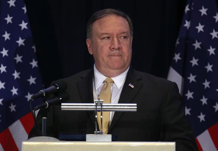 Mike Pompeo er utanríkisráðherra Bandaríkjanna.