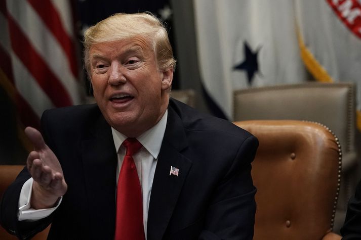 Donald Trump Bandaríkjaforseti.