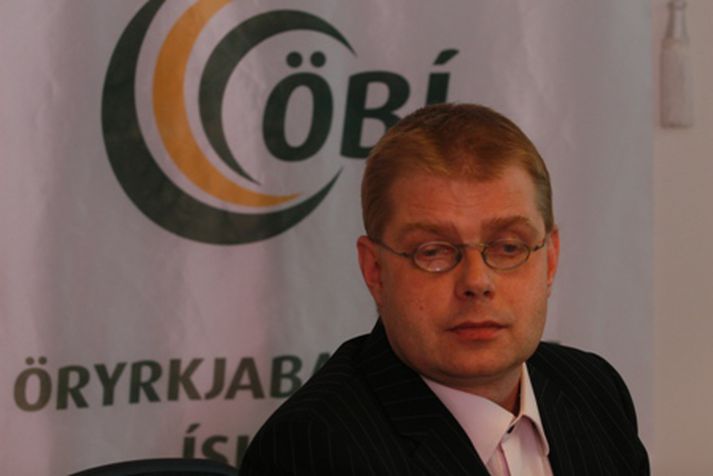 Halldór Sævar Guðbergsson, formaður Öryrkjabandalags Íslands.
