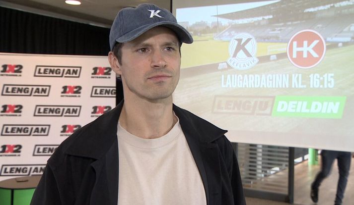 Frans er fyrirliði Keflvíkinga.