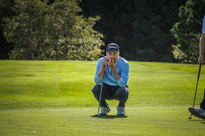 Haraldur lék samtals á 14 höggum undir pari á Lindbyvätten Masters-mótinu.