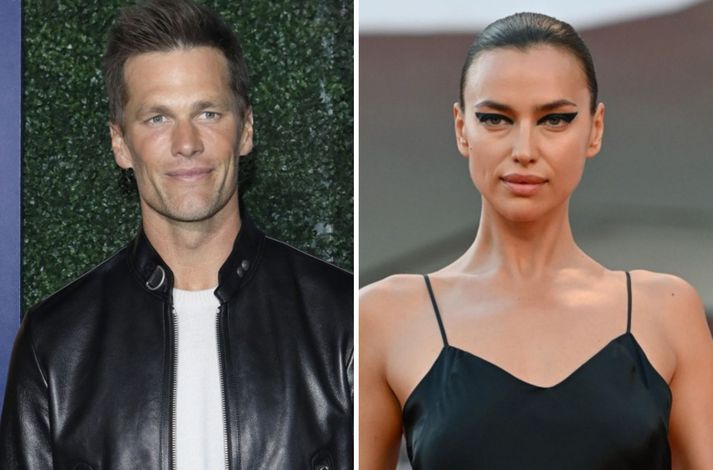 Tom Brady og Irina Shayk rugluðu saman reitum um helgina.