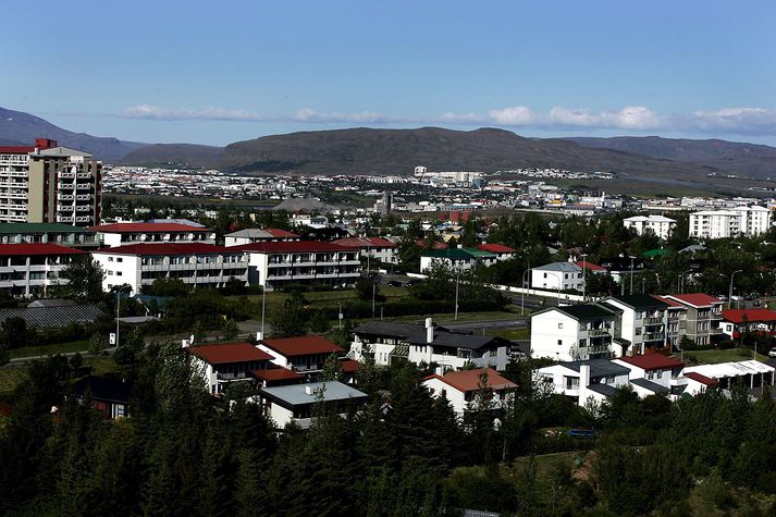 Fyrsta opinbera íbúðalánið var veitt til byggingar einbýlishúss í smáíbúðahverfinu.