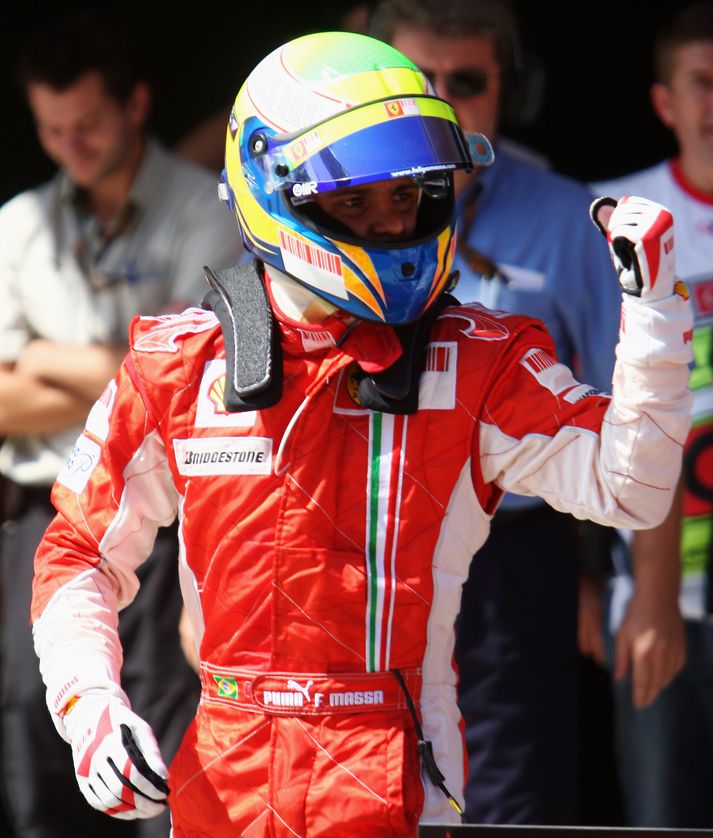 Massa var fremstur eftir spennandi tímatökur í morgun.