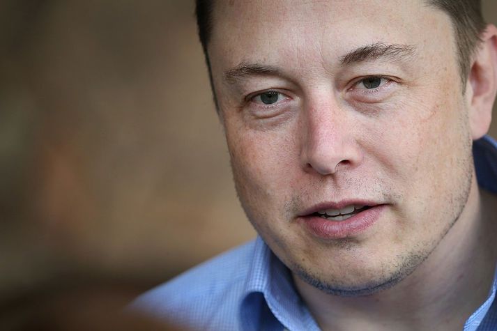 Athafnamaðurinn Elon Musk er stofnandi rafbílaframleiðandans Tesla.