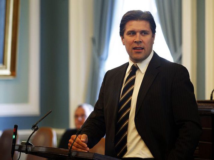 Bjarni Benediktsson.