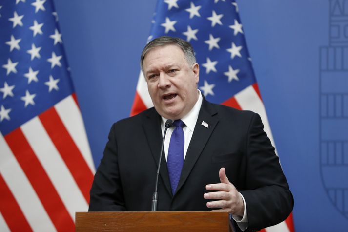 Mike Pompeo, utanríkisráðherra Bandaríkjanna.