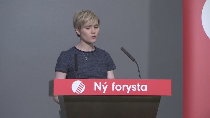 Fylgi Samfylkingarinnar hefur rúmlega tvöfaldast frá kosningunum árið 2021 og aukist mikið frá því Kristrún Frostadóttir tók við formennsku í flokknum.